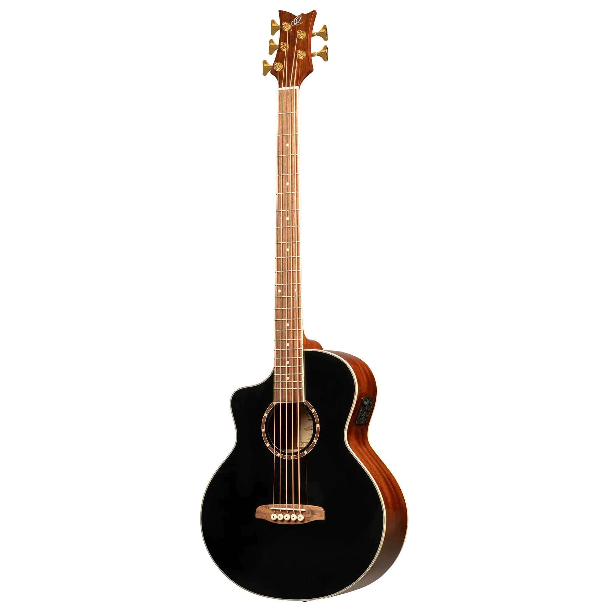 D8CE-5-L 5-Saiter Akustikbass Lefhand